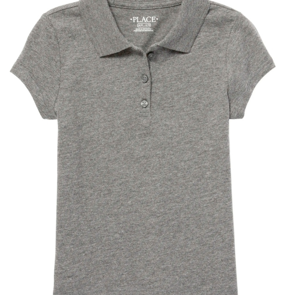 NWOT Girls The Children's Place Uniform Polo